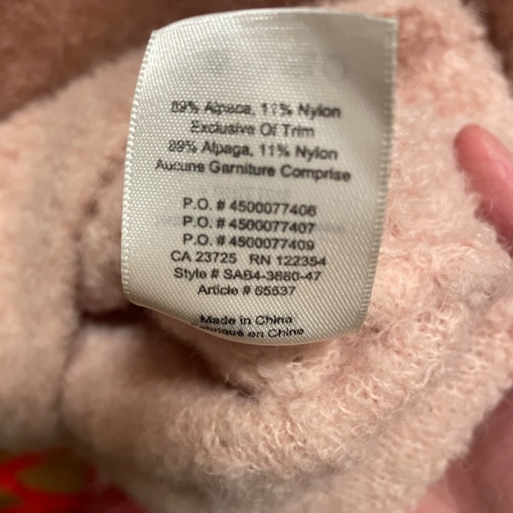 Wilfred alpaca mix sweater XS pink - Picture 4 of 4